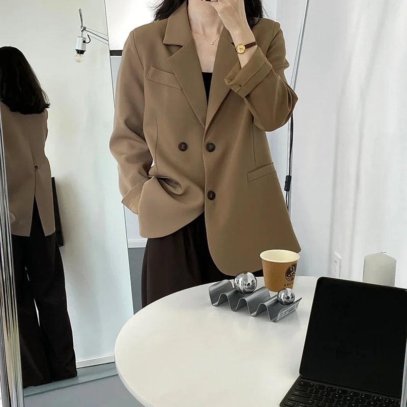 LD Eenvoudige en elegante jas