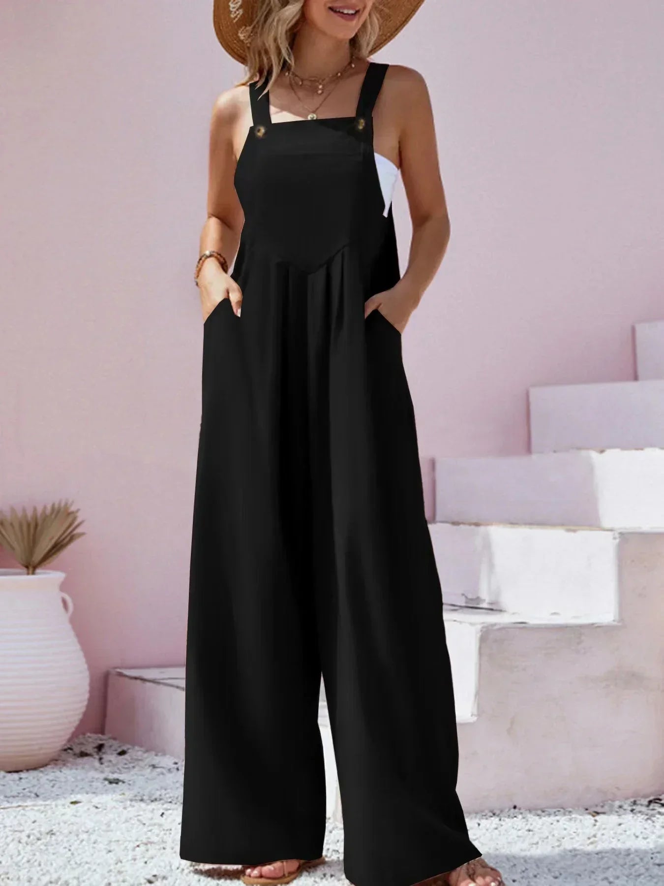 LM | Fashionable and minimalist general jumpsuit