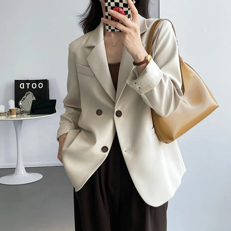 LD Eenvoudige en elegante jas