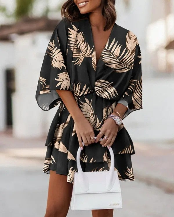 TS | Wide mini dress