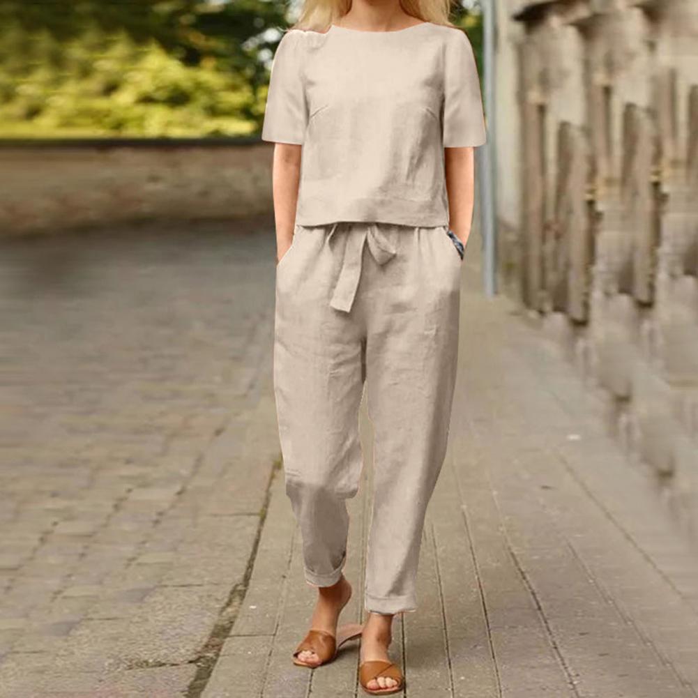 TS | Elegant, colourful 2-piece summer set