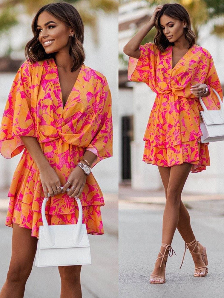 TS | Wide mini dress