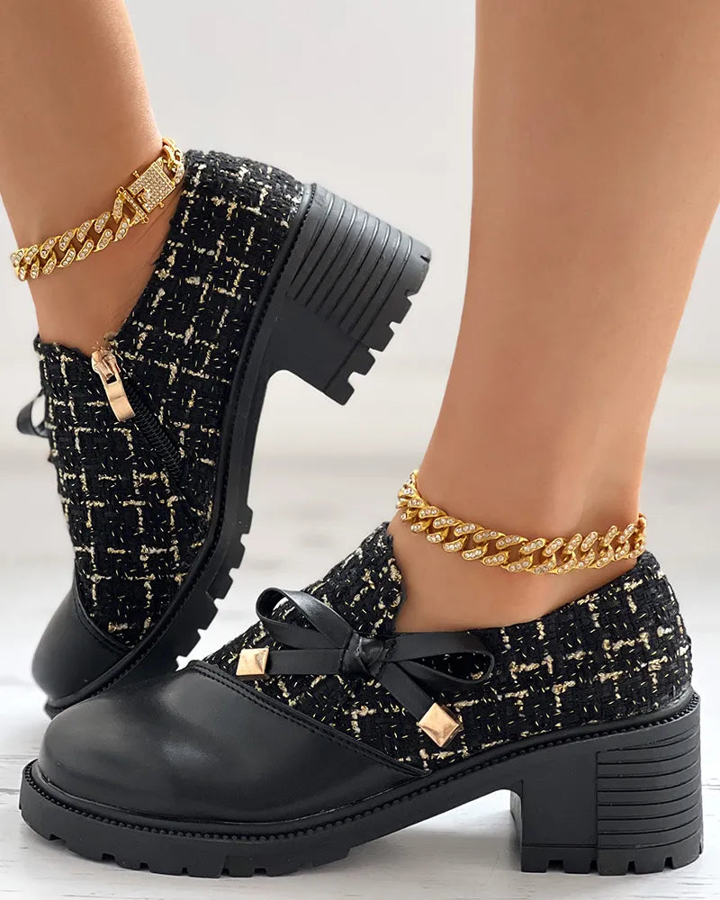 LD | Tweed Blokhakken