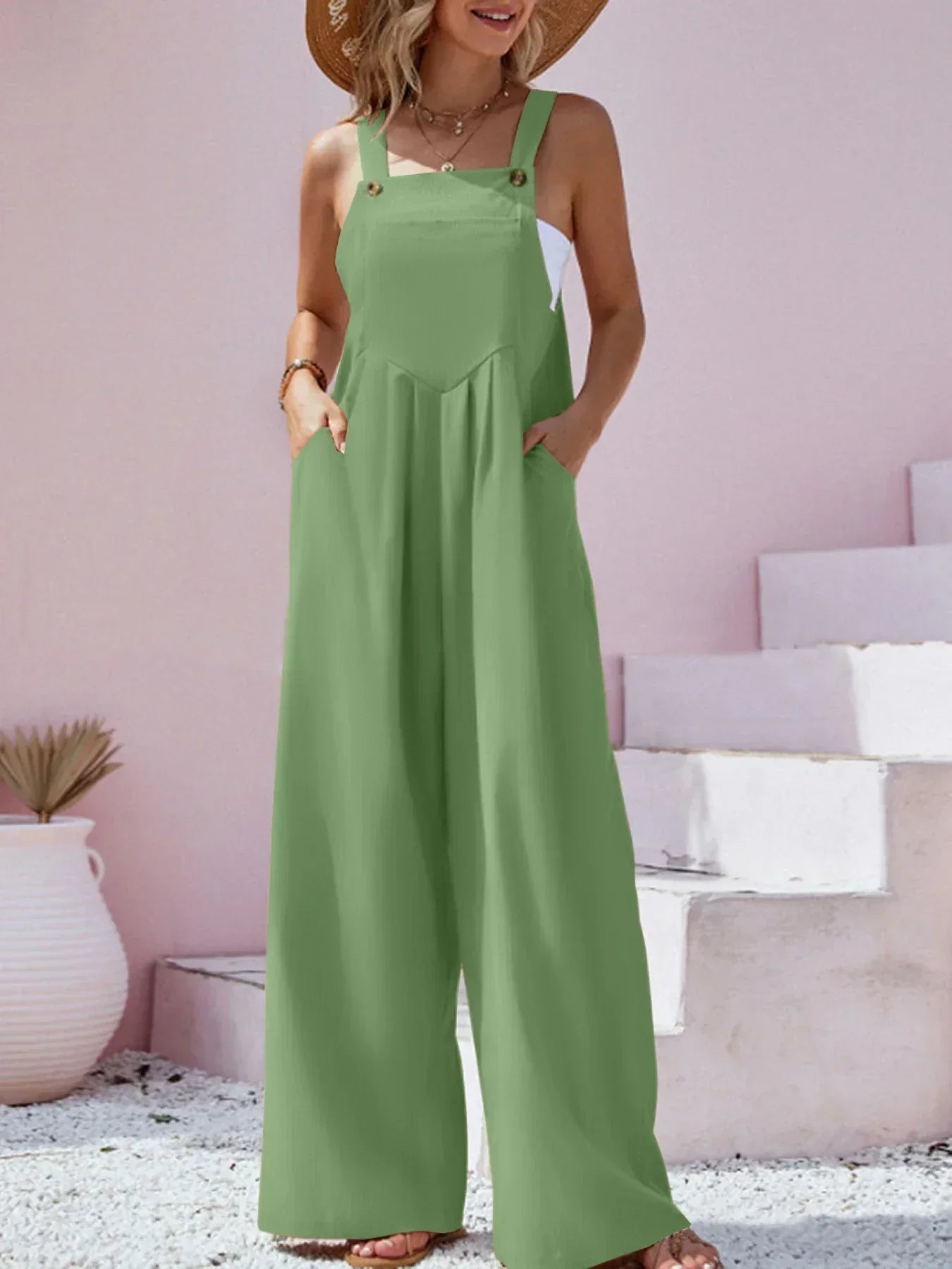LM | Fashionable and minimalist general jumpsuit