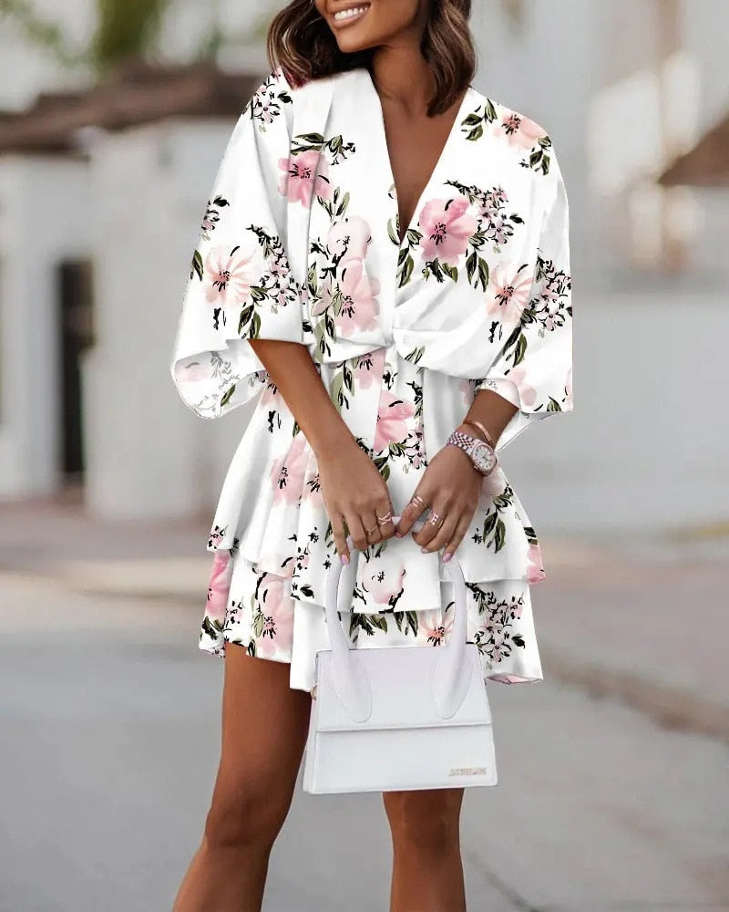 TS | Wide mini dress