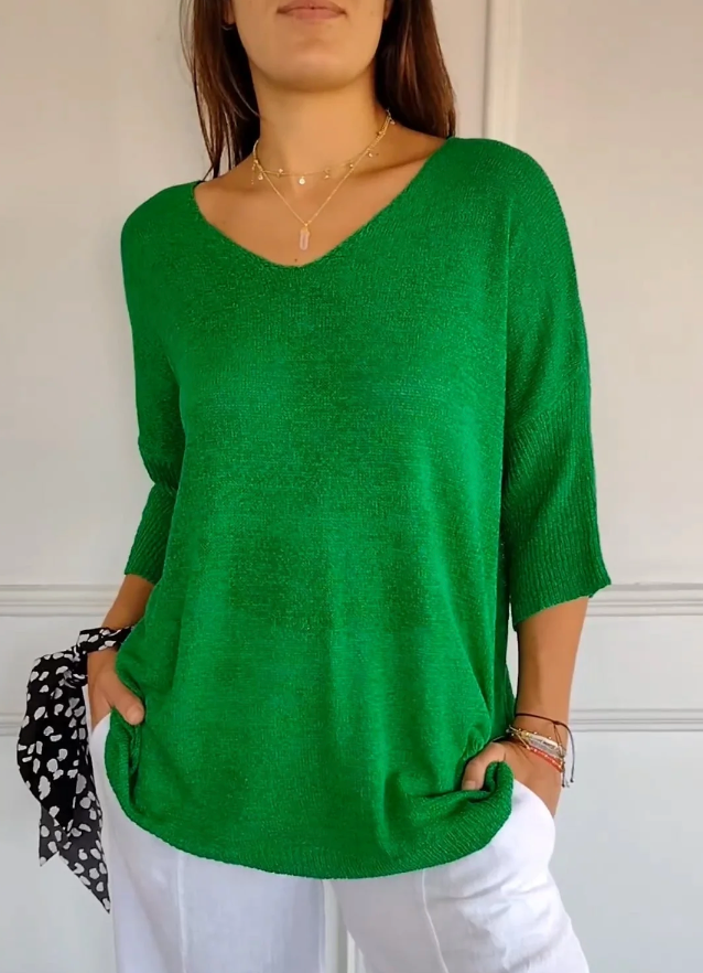 TS | Shirt with half-length sleeves