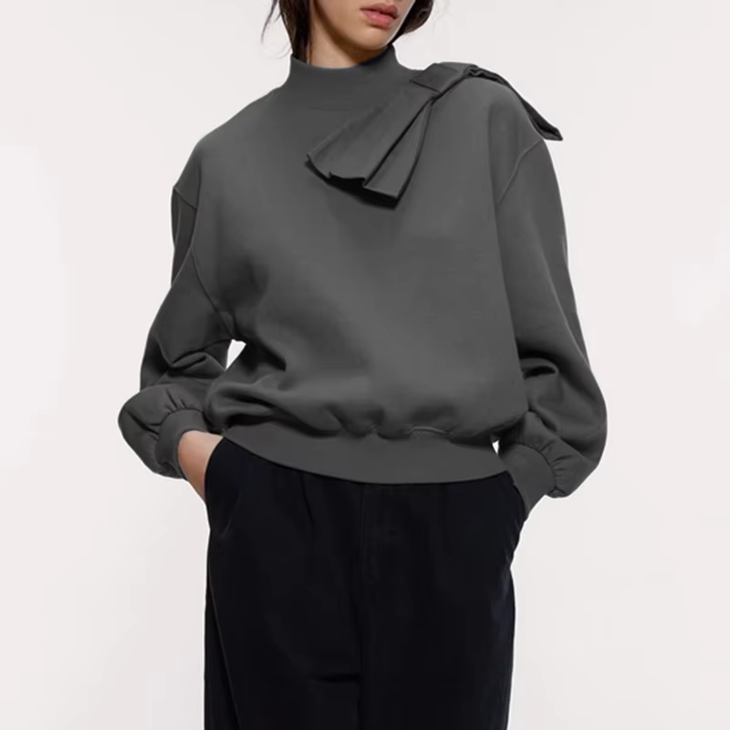 LD | Elegant sweatshirt met strik