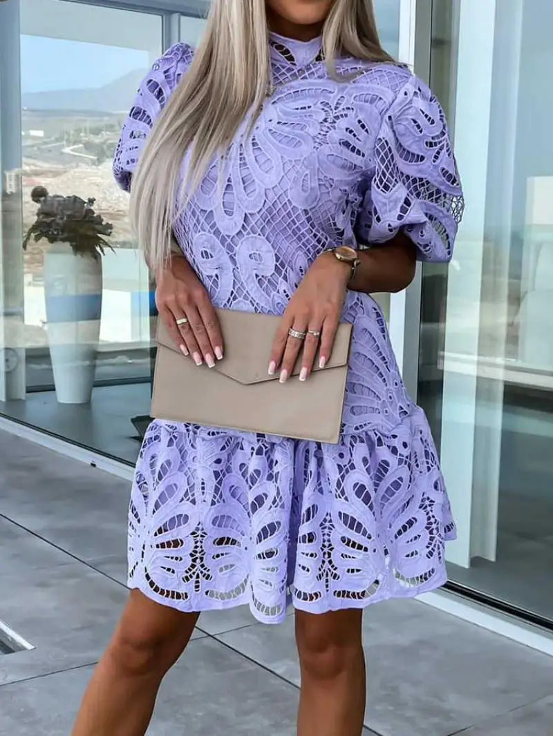 LM | Embroidered mini dresses