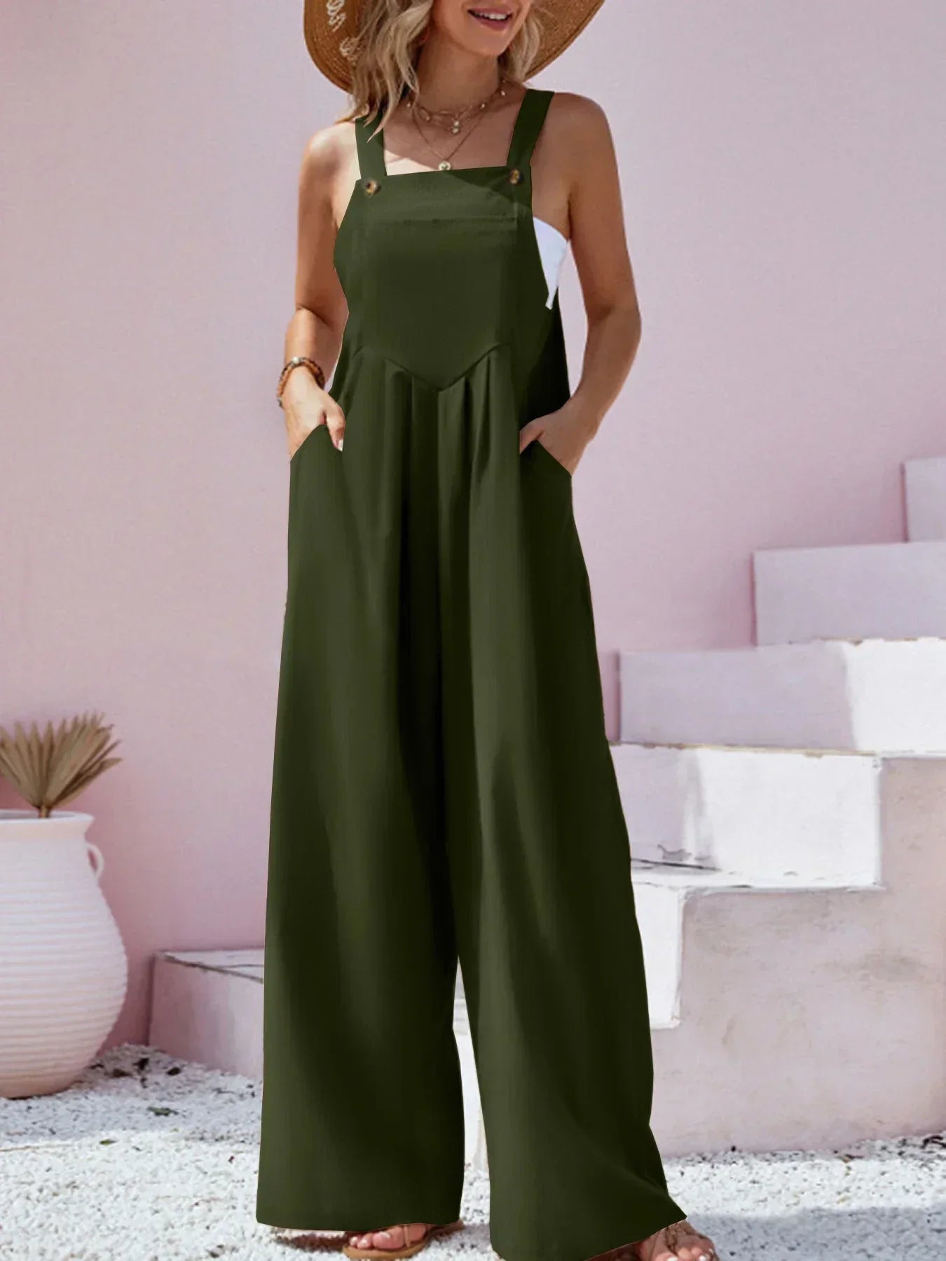 LM | Fashionable and minimalist general jumpsuit