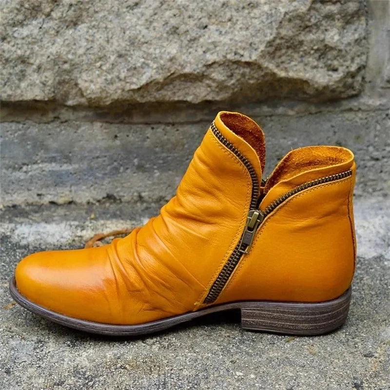 TS | Ankle boot with zipper