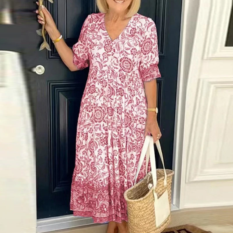 LM | Trendy and elegant summer dress