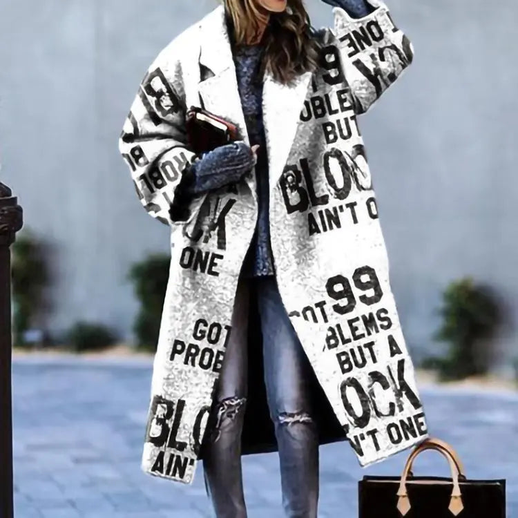 LM | Fashionable and minimalist winter coat