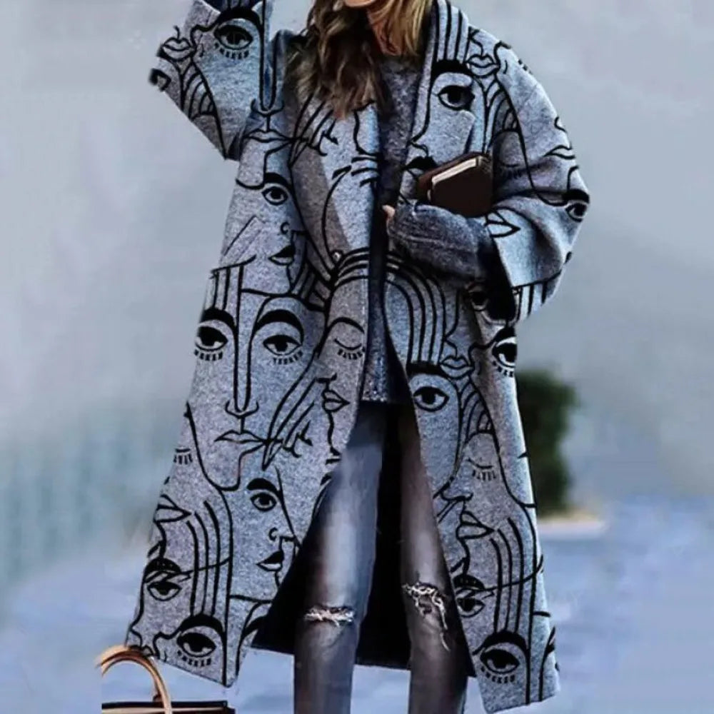 LM | Fashionable and minimalist winter coat
