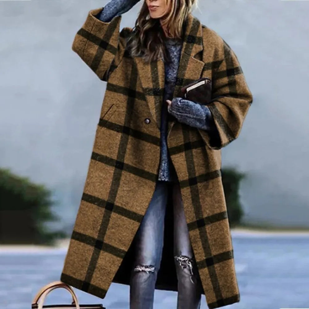 LM | Fashionable and minimalist winter coat