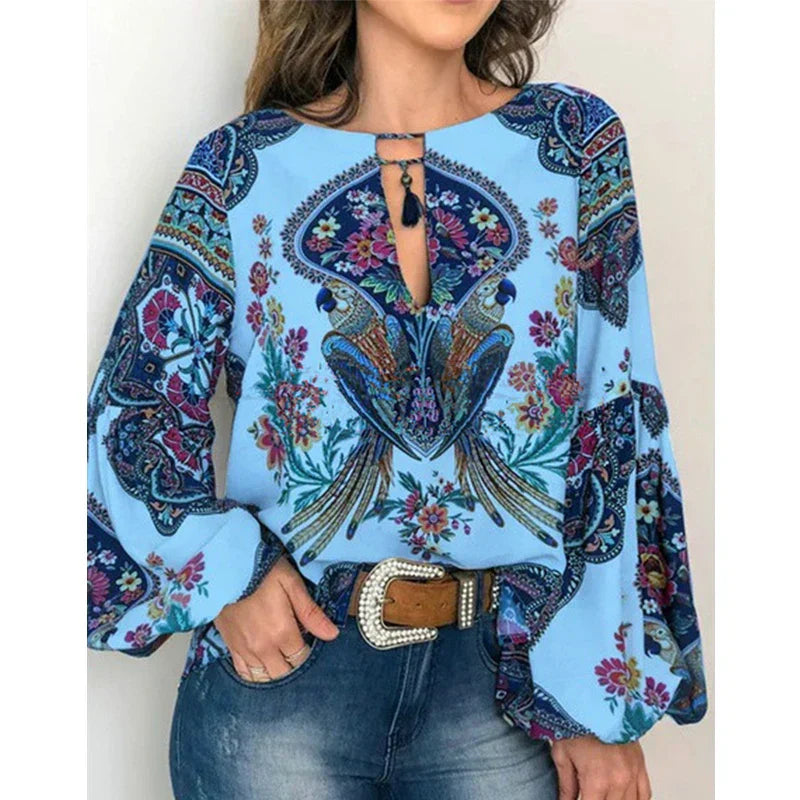 LD | Trendy, minimalistische winterblouse