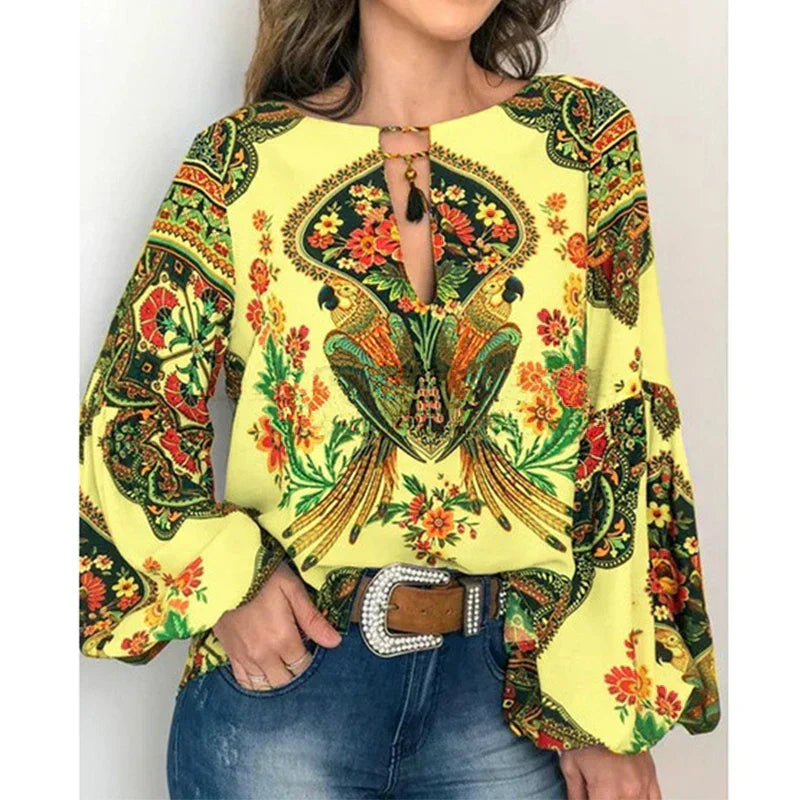 LD | Trendy, minimalistische winterblouse
