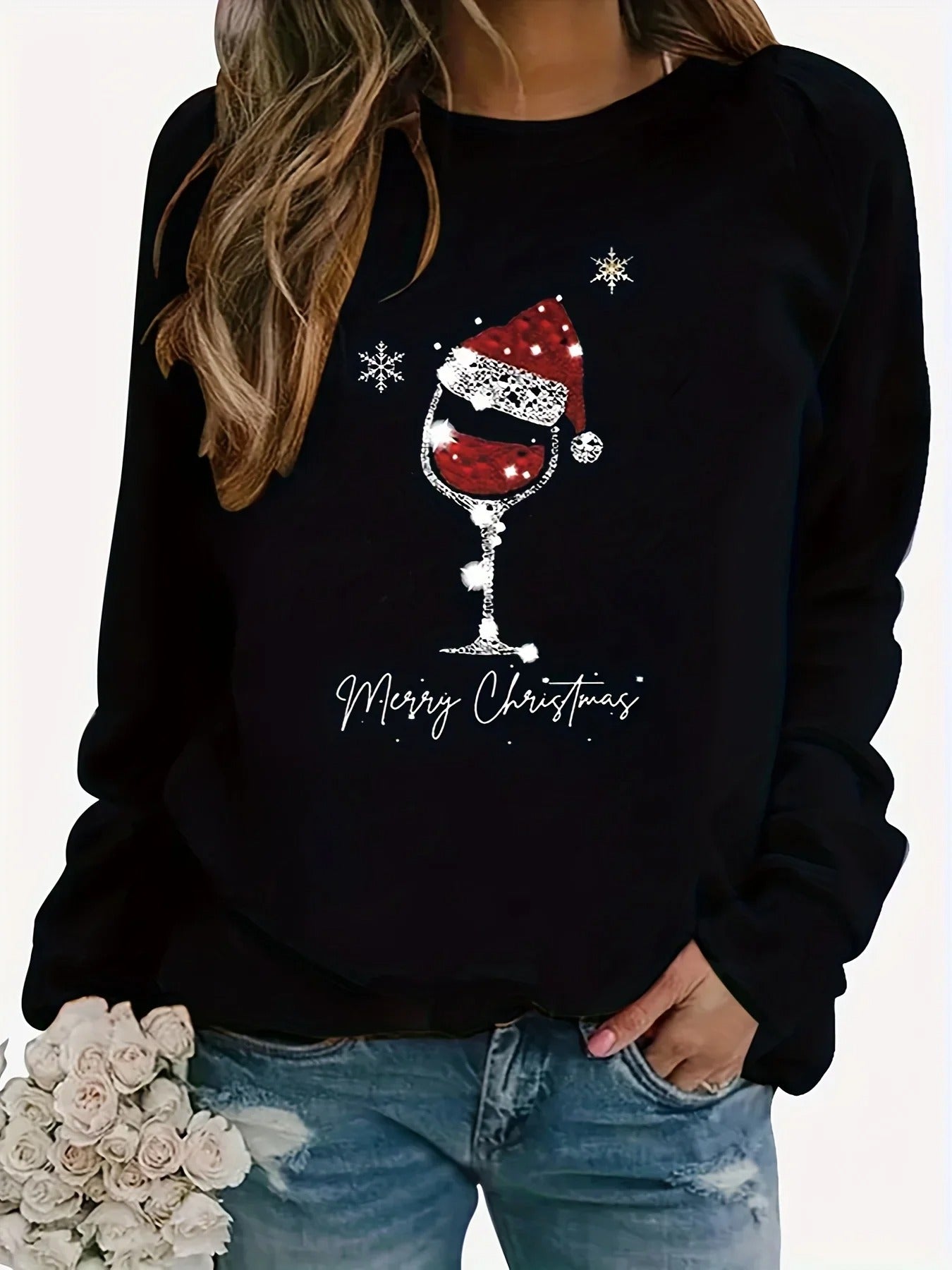 LD | MW - Feestelijk sweatshirt met kerstmagie