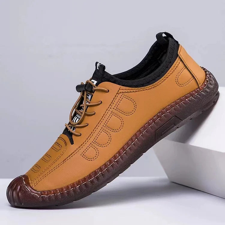 LD | Heren sandalen Zomer zacht leer ademend schoenen