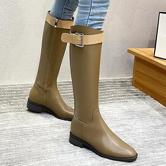 LM | High boots with buckle straps 2024
