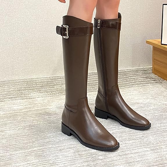 LM | High boots with buckle straps 2024