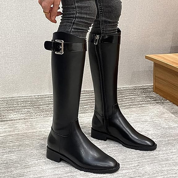 LM | High boots with buckle straps 2024