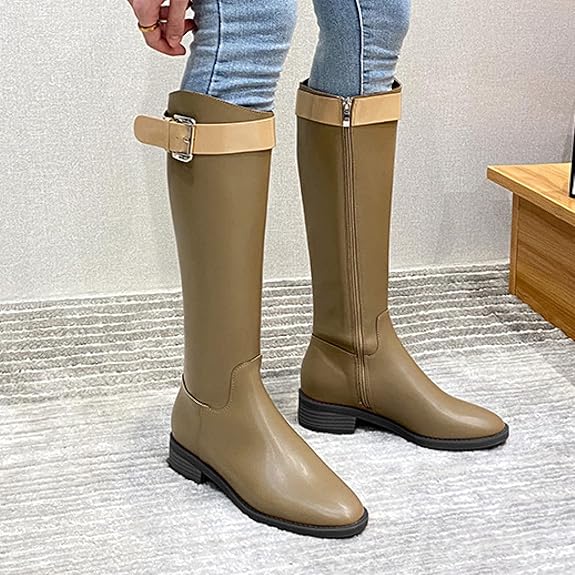 LM | High boots with buckle straps 2024