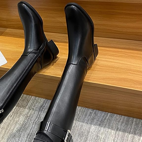 LM | High boots with buckle straps 2024