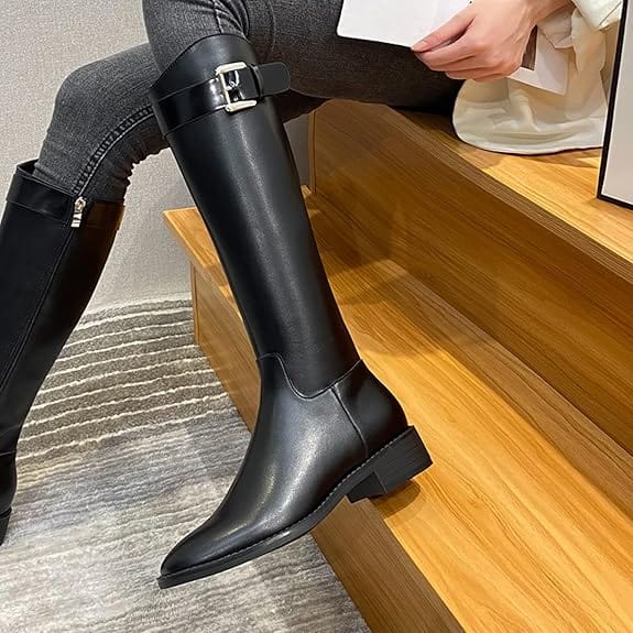 LM | High boots with buckle straps 2024