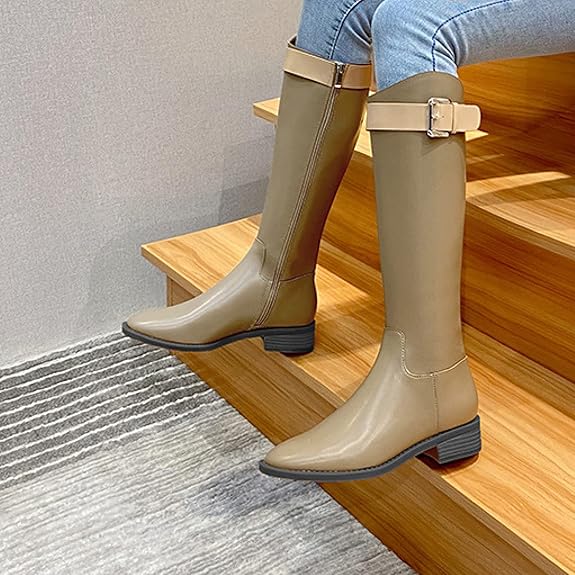 LM | High boots with buckle straps 2024