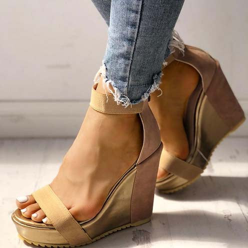 LD | Strappy Enkel Sleehakken
