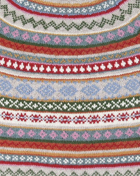 TS | Cozy Nordic fair isle sweater