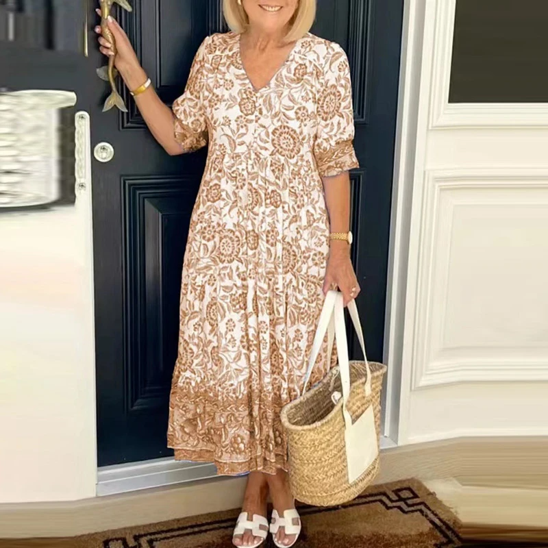 LM | Trendy and elegant summer dress