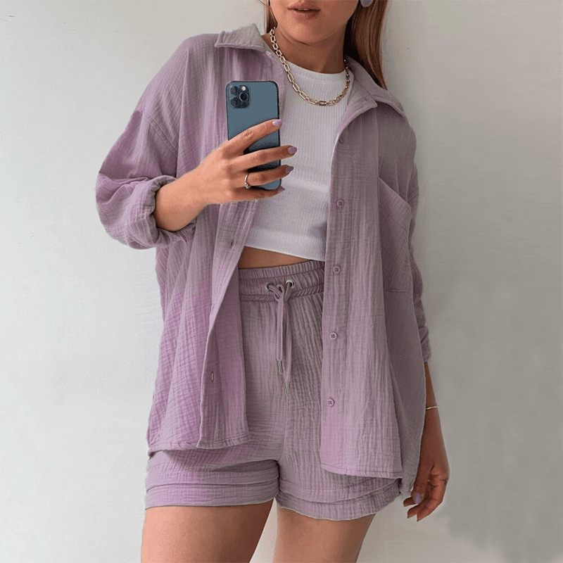 LD | Modieuze outfit voor vrouwen met shirt en korte broek