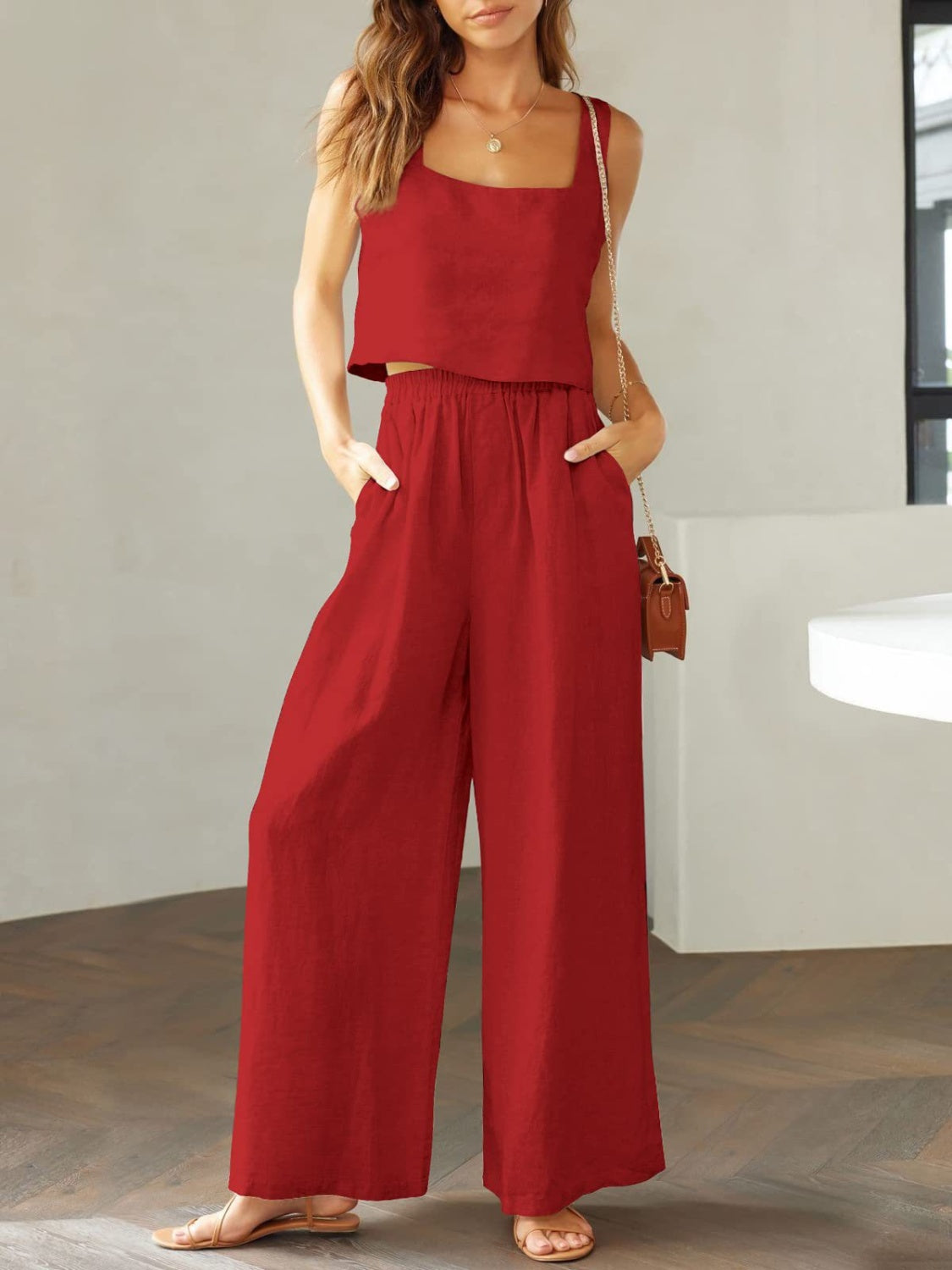 TS | Wide pantsuits
