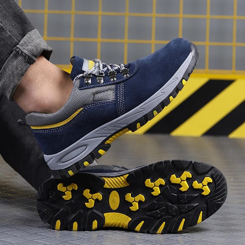 LM | Leather boots with steel toe cap and iron protection