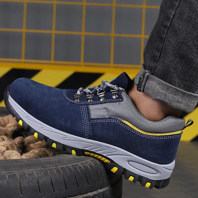 LM | Leather boots with steel toe cap and iron protection