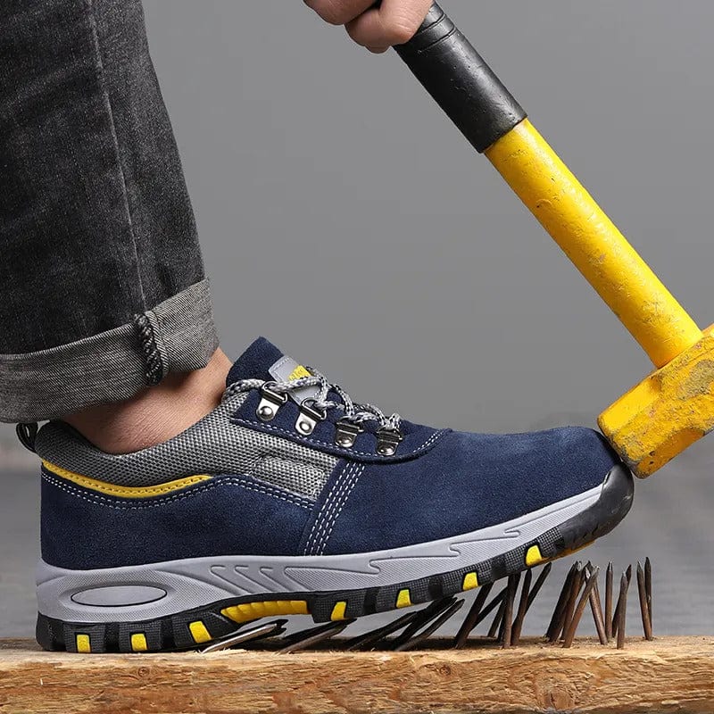 LM | Leather boots with steel toe cap and iron protection