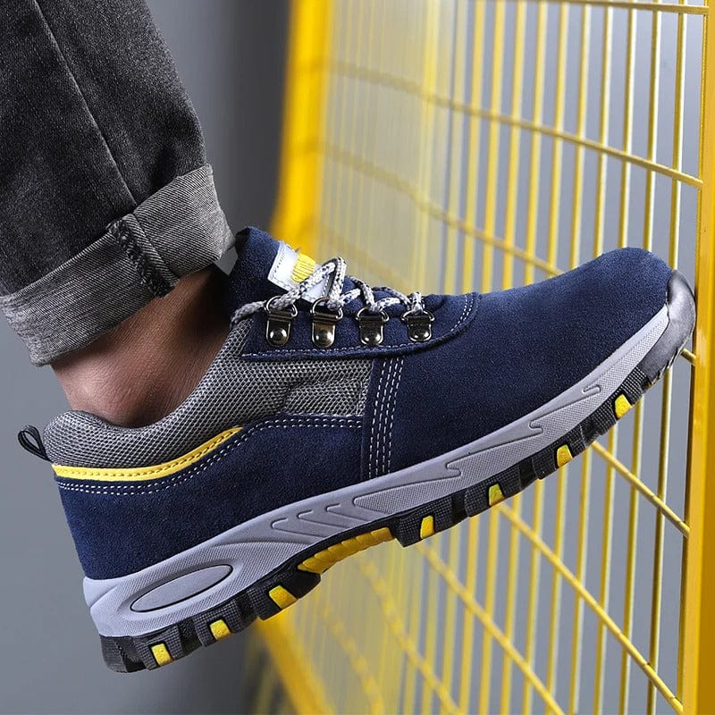 LM | Leather boots with steel toe cap and iron protection