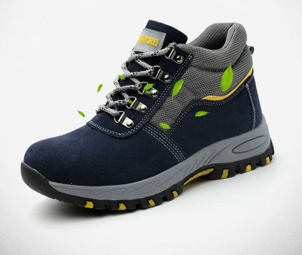 LM | Leather boots with steel toe cap and iron protection