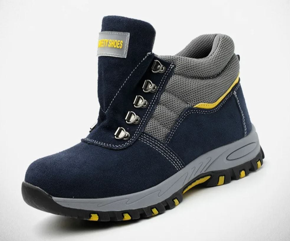LM | Leather boots with steel toe cap and iron protection