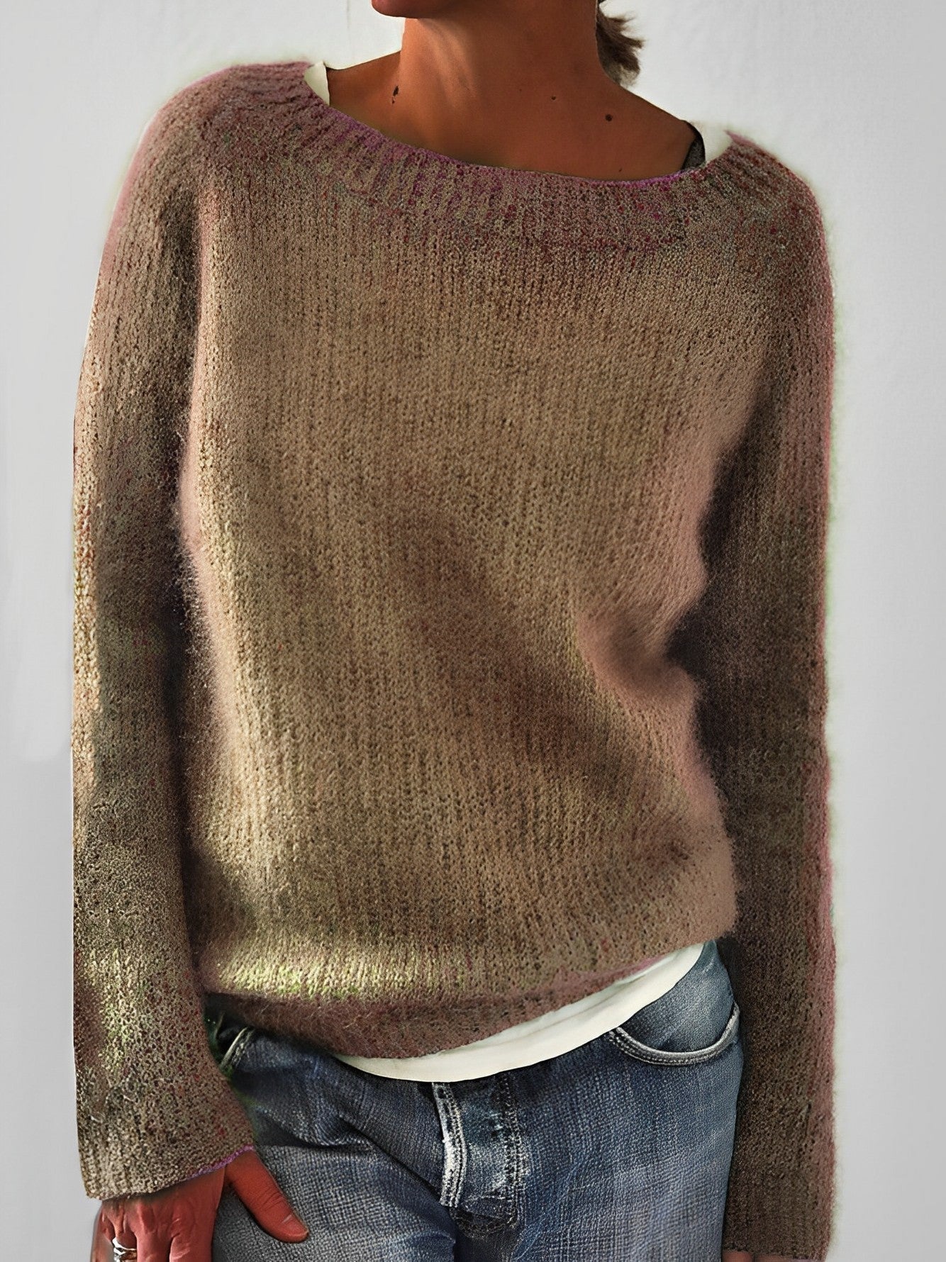 TS | Lightweight structured knit sweater