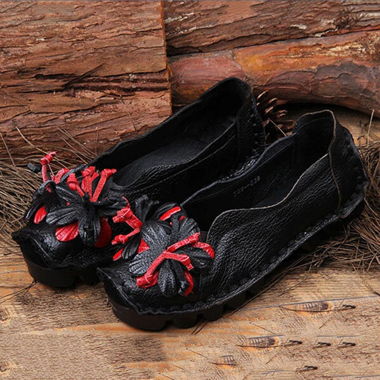 TS | Glamorous casual shoes with floral detail