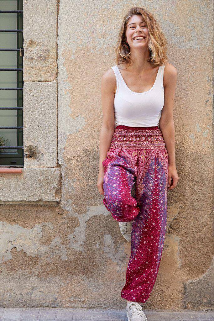 TS | Tasha|Oriental volcano harem pants