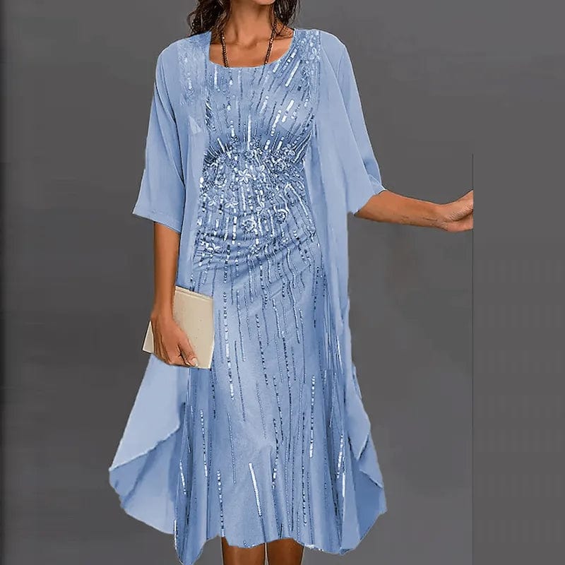 LM | A'leurs - Stylish unique print dress