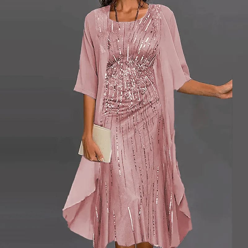 LM | A'leurs - Stylish unique print dress