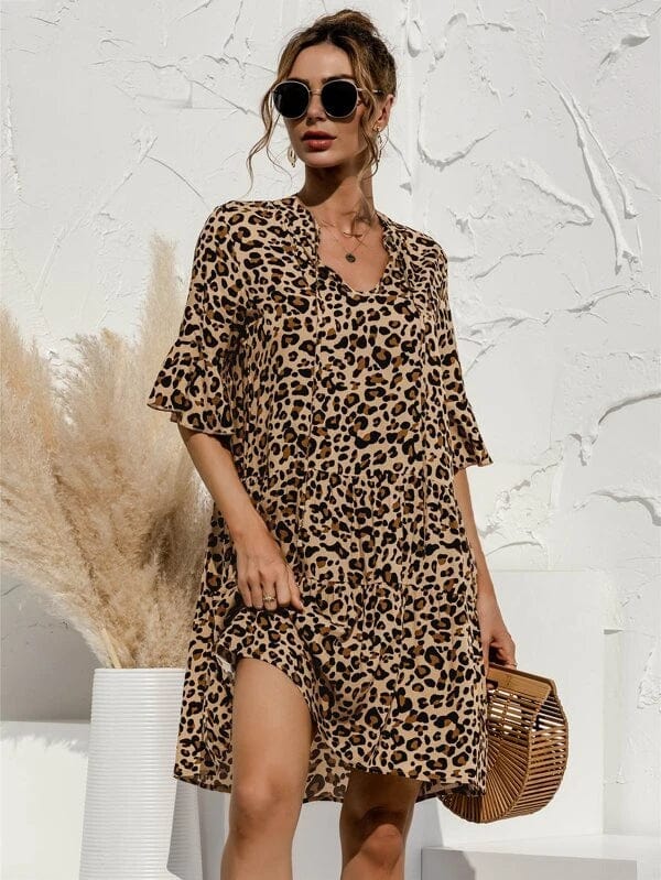 LM | A'leurs - Stylish print dress for women