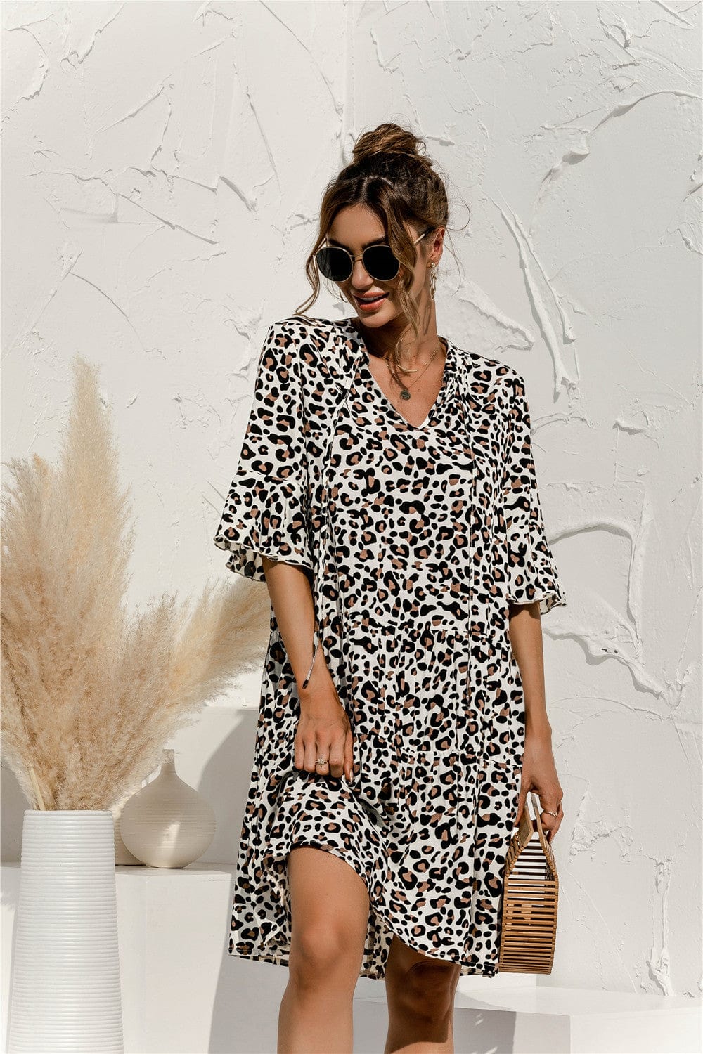 LM | A'leurs - Stylish print dress for women