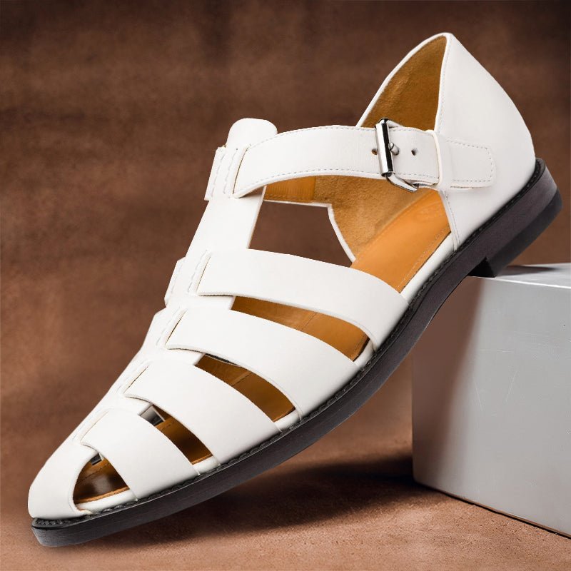 LD | holle gesp Romeinse sandalen