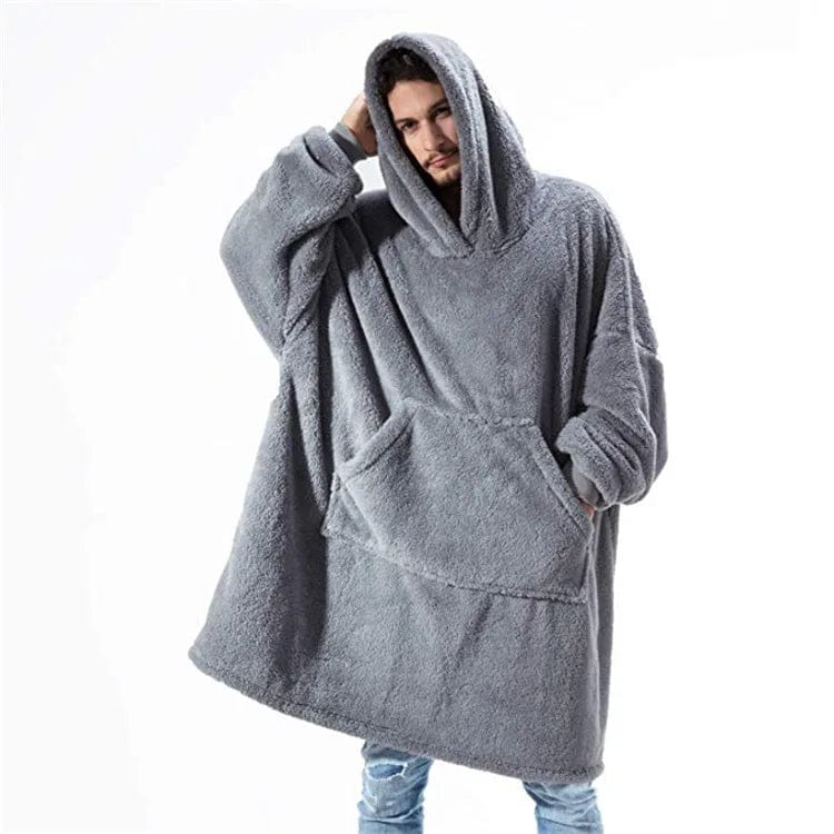 LD | Grote fleece trui met capuchon