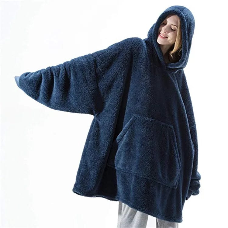 LD | Grote fleece trui met capuchon